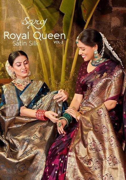 Saroj Royal Queen Vol 2 Wedding Soft Silk Saree Collection