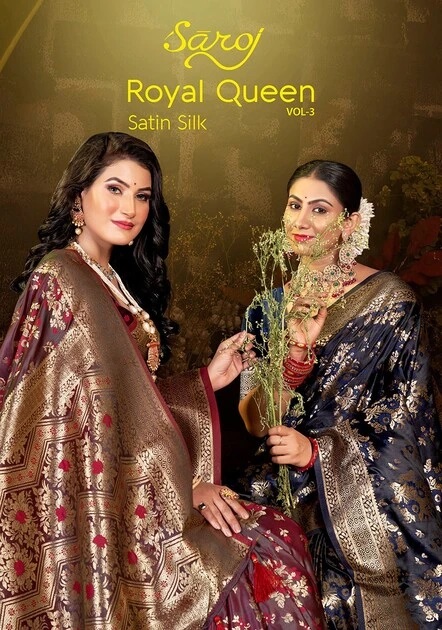 Saroj Royal Queen Vol 3 Soft Silk Saree Collection