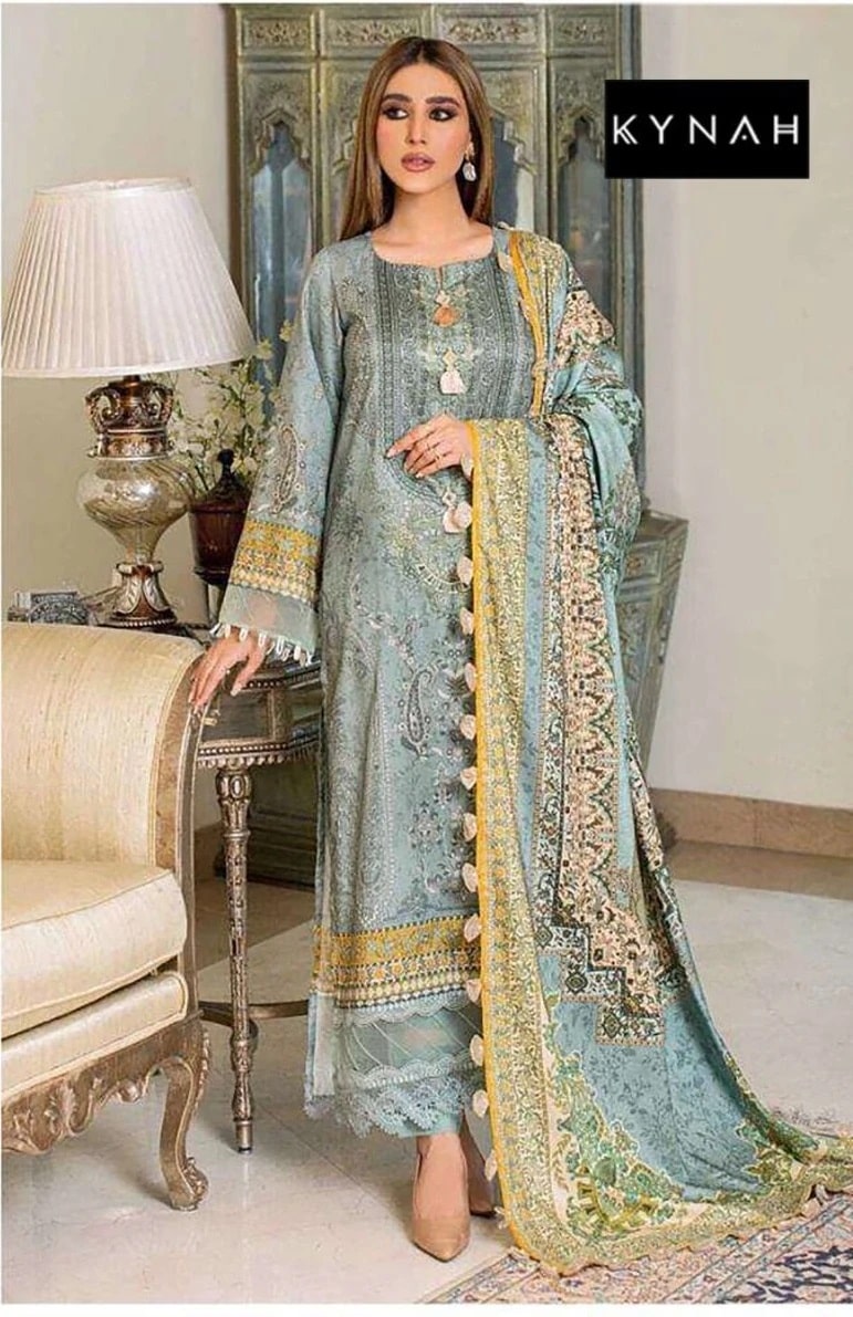 Kynah 2159 Embroidered Pakistani Suits Collection