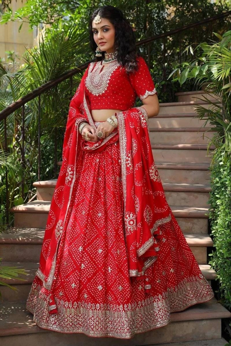 Bt 7016 Beautiful Silk Indian Wear Designer Lehenga Choli Collection