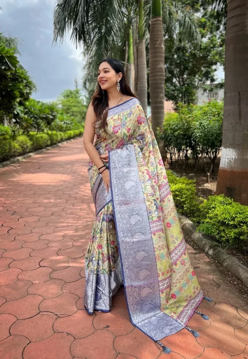 Bhavi 01 Tussar Silk Designer Saree Collection