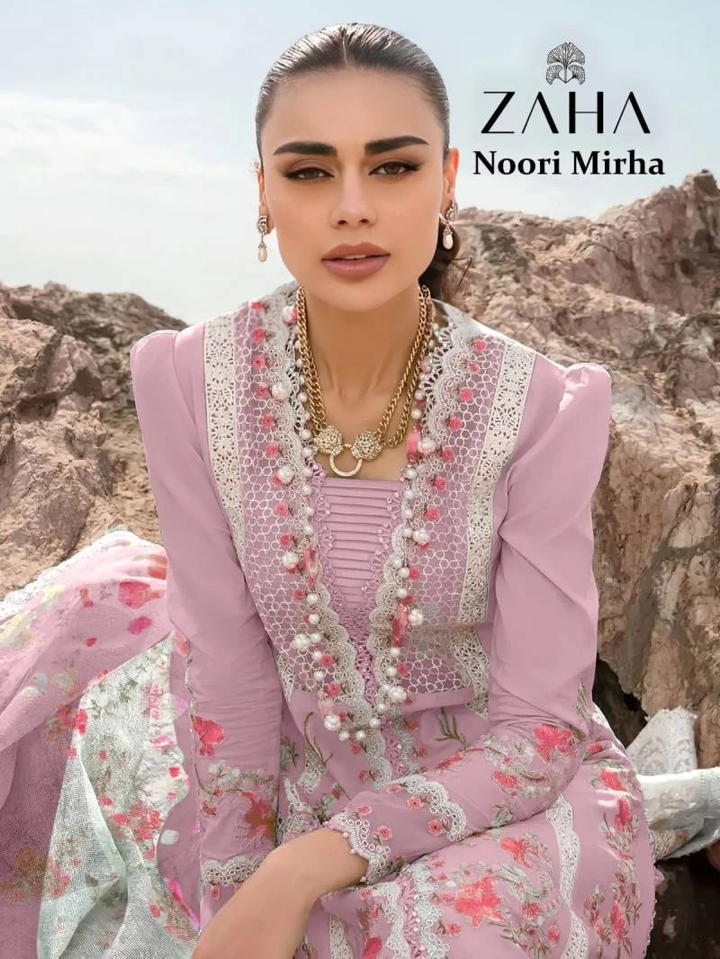 Zaha 10334 A To D Pakistani Salwar Suits Collection