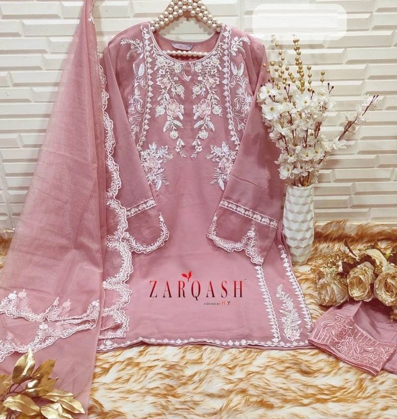 Zarqash Z 154 Readymade Pakistani Salwar Suits Collection