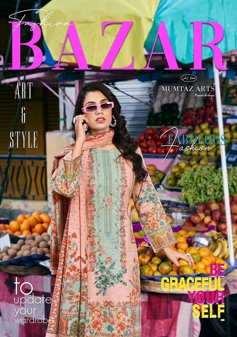 Mumtaz Fashion Bazar Printed Salwar Suits Collection