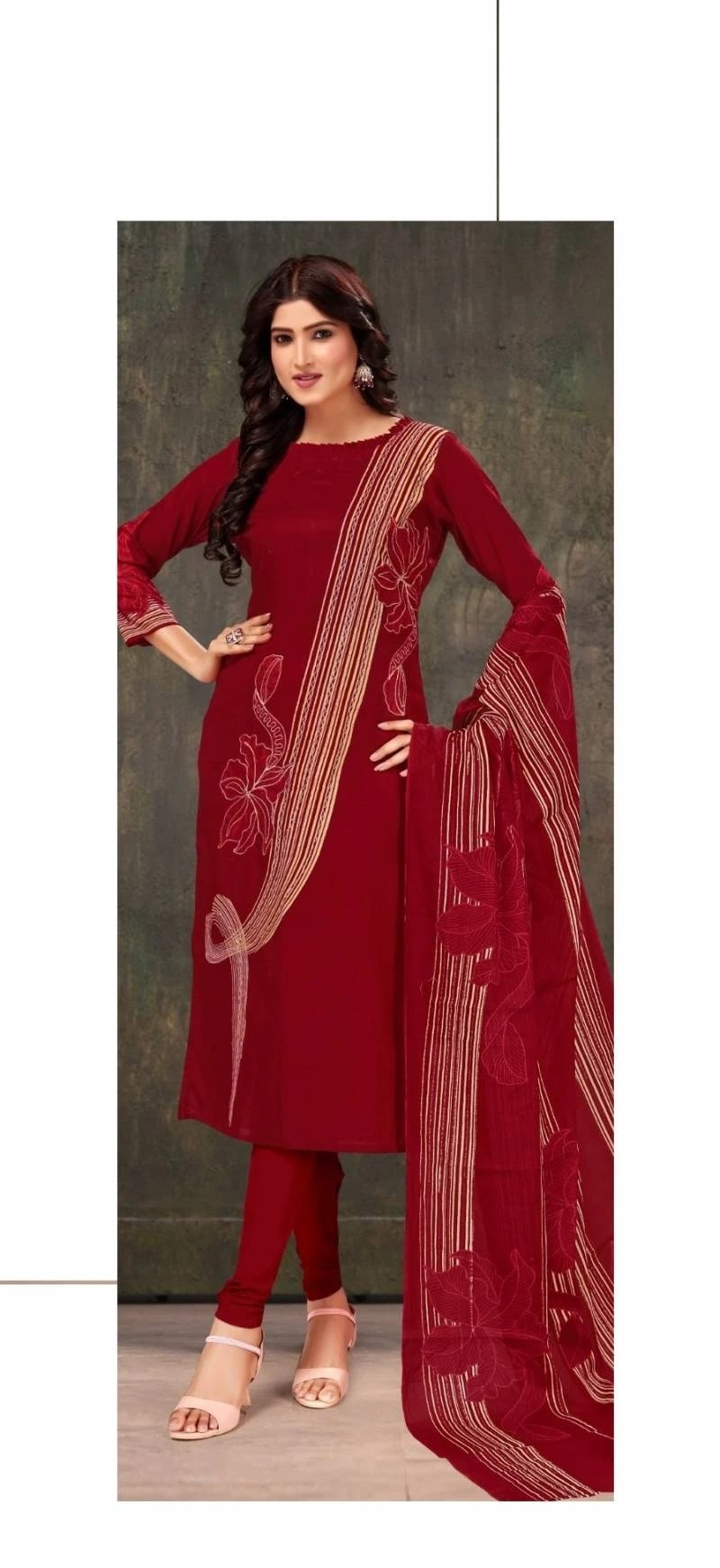 Radhika Azara Jhalak Cotton Designer Dress Material Collection