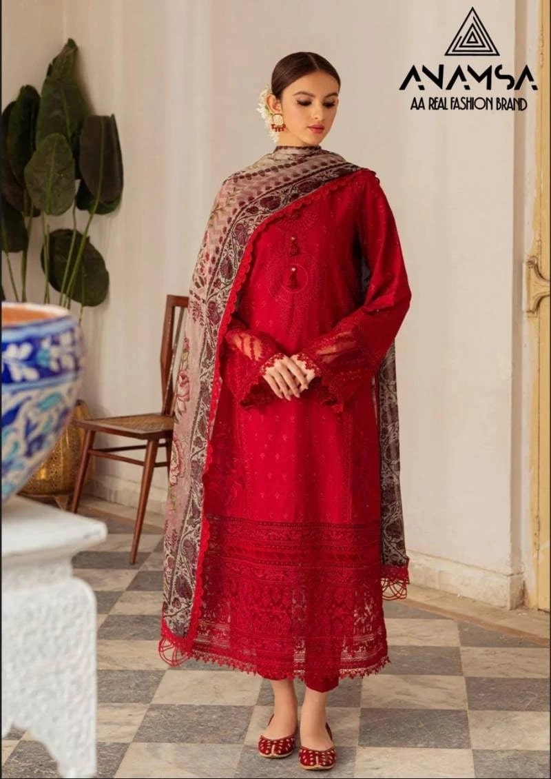 Anamsa 468 Pakistani Salwar Suits Collection