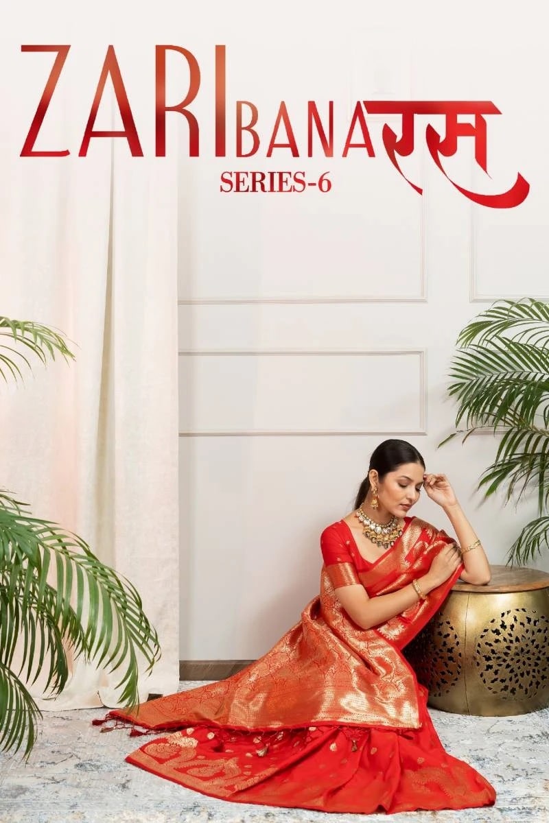Zari Banaras S6 Zari Banarasi Silk Saree Collection