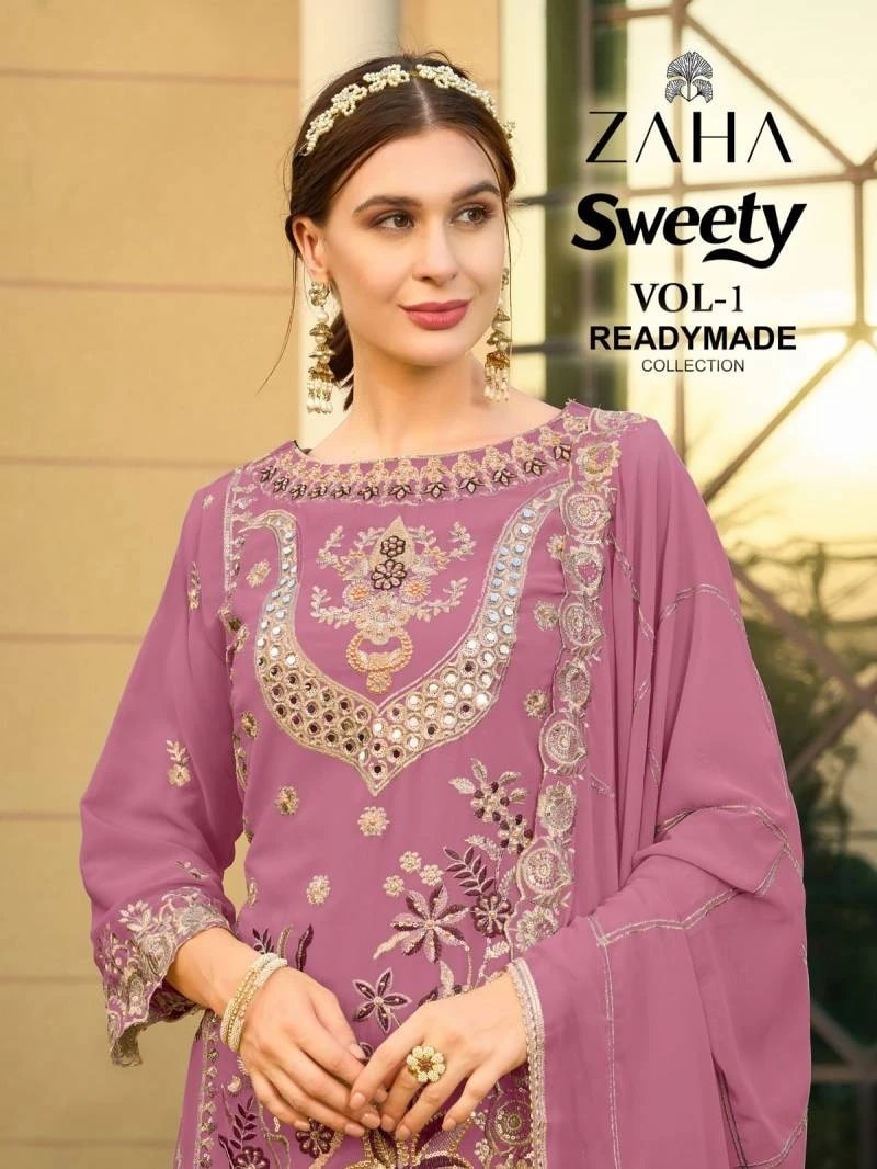 Zaha Sweety Vol 1 Readymade Pakistani Suits Collection