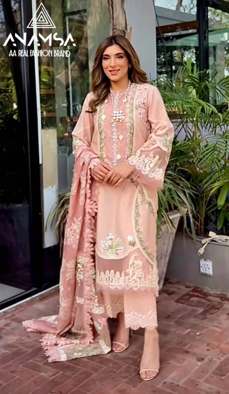 Anamsa 473 Designer Pakistani Salwar Suit Collection