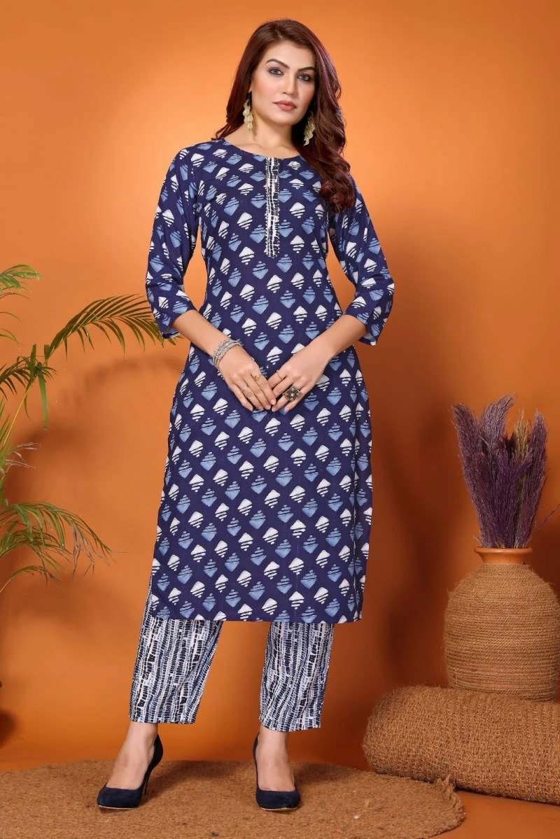 Dhruvi 152 Daily Wear Kurti With Pant Collection