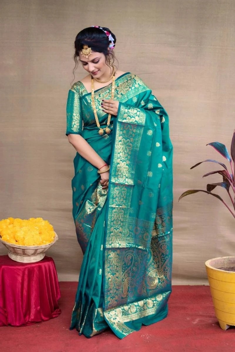 Mc 340 Weddinng Banarasi Soft Silk Saree Collection