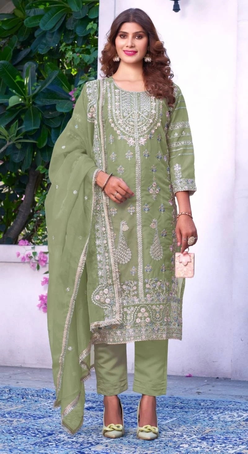 Ramsha R 1166 A To D Pakistani Ready Made Suits Collection