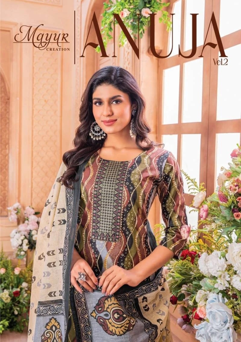 Mayur Anuja Vol 2 Lawn Cotton Dress Material Collection