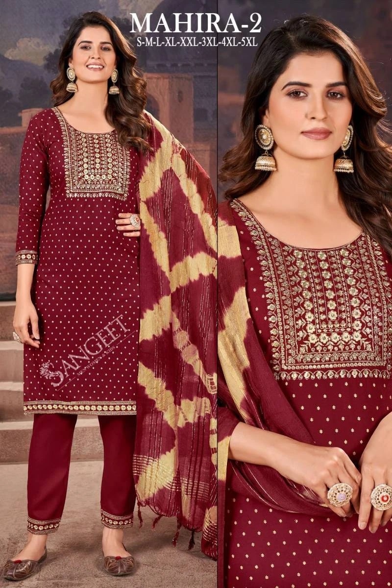 Sangeet Mahira 2 Designer Readymade Dress Collection