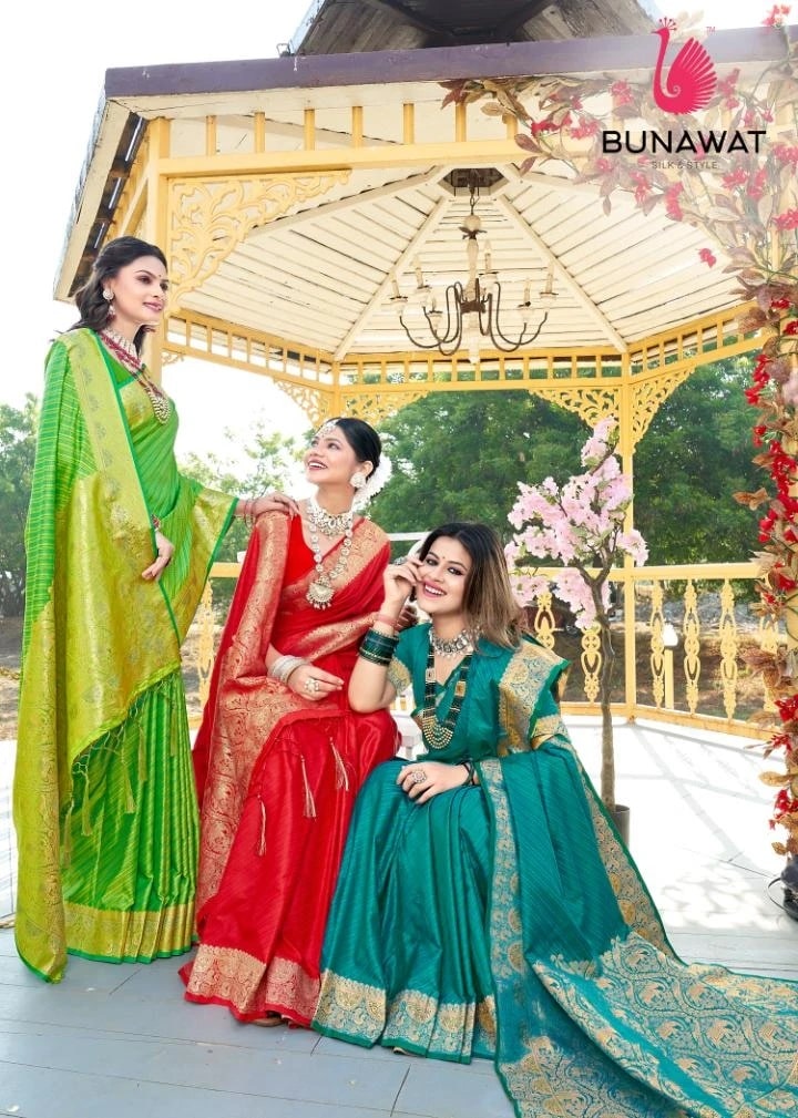 Bunawat Sidhiksha Silk Designer Saree Collection