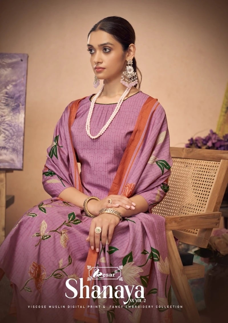 Kesar Shanaya Nx Vol 2 Exclusive Dress Material Collection