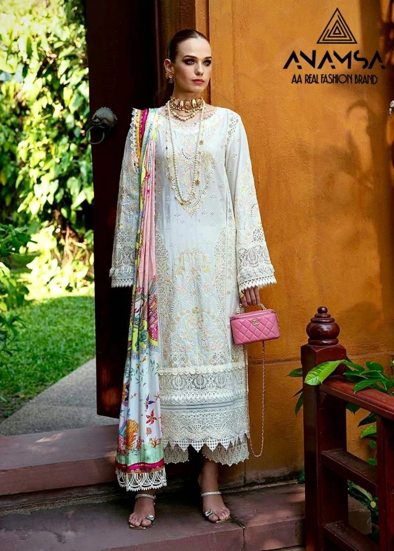 Anamsa 476 Pakistani Salwar Suits Collection
