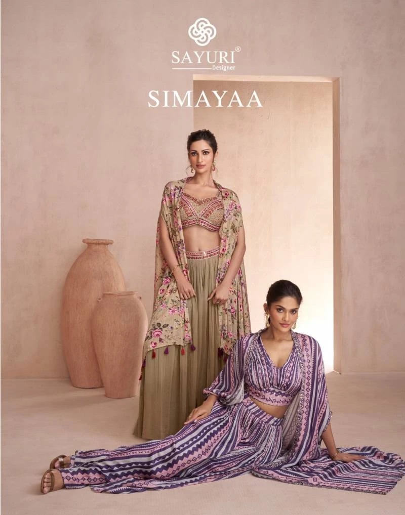 Sayuri Simayaa Designer Silk Salwar Kameez Collection