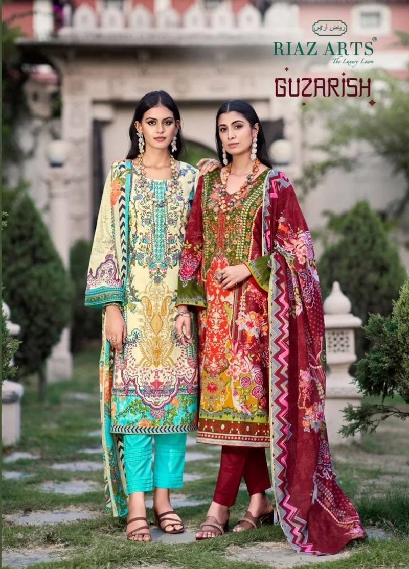 Riaz Arts Guzarish Printed Dress Material Collection