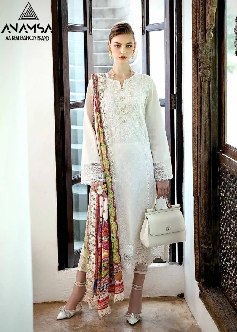 Anamsa 481 Embroidered Pakistani Salwar Suits