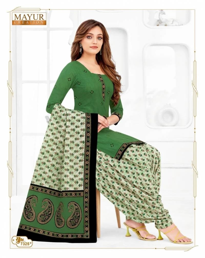Mayur Khushi Vol 73 Pure Cotton Dress Material