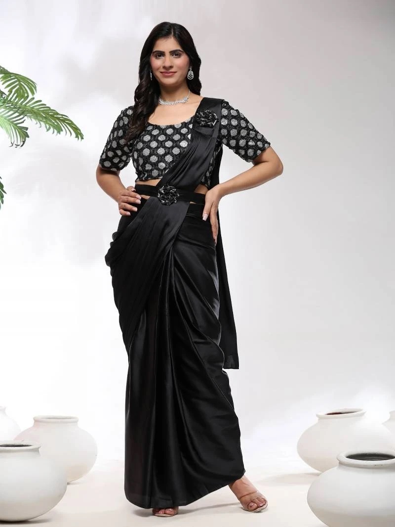 Amoha Trendz 101202 Designer Ready To Wear Saree