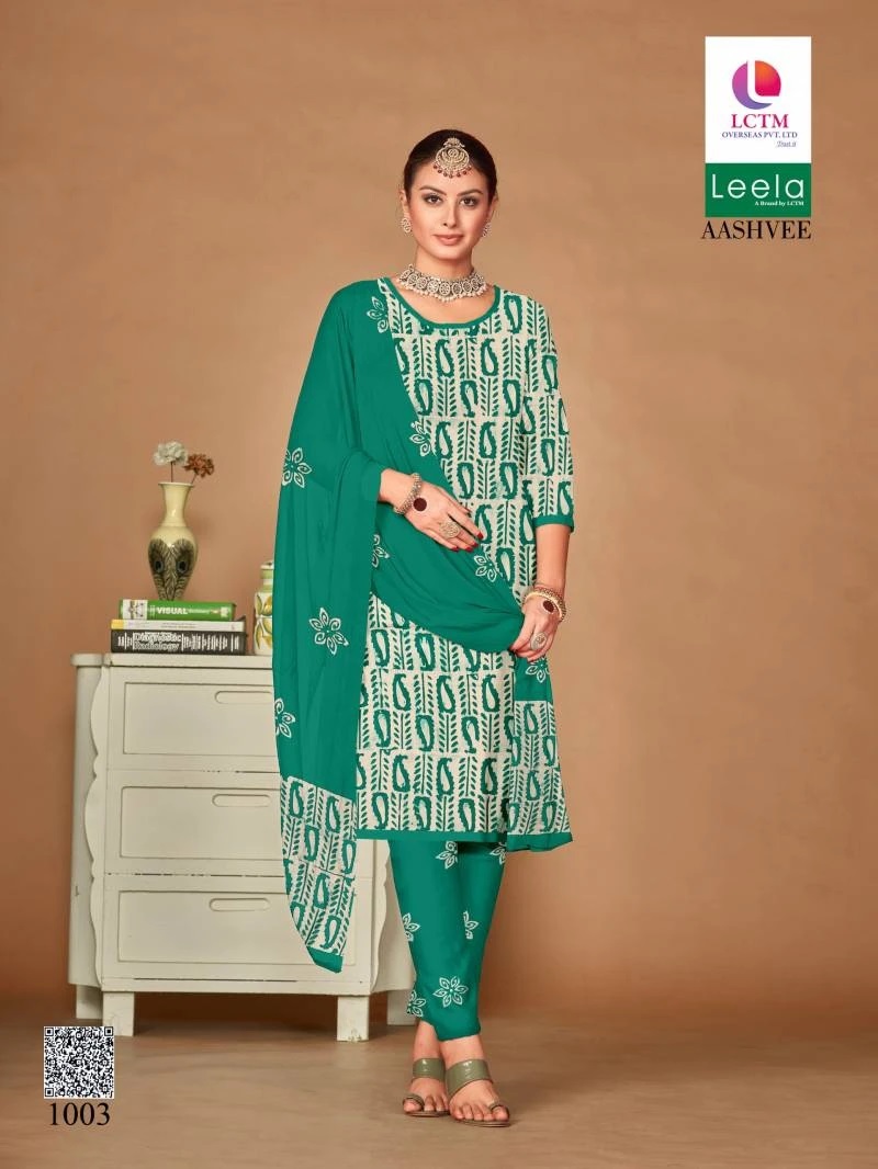 Lctm Leela Aashvee Printed Dress Material Collection