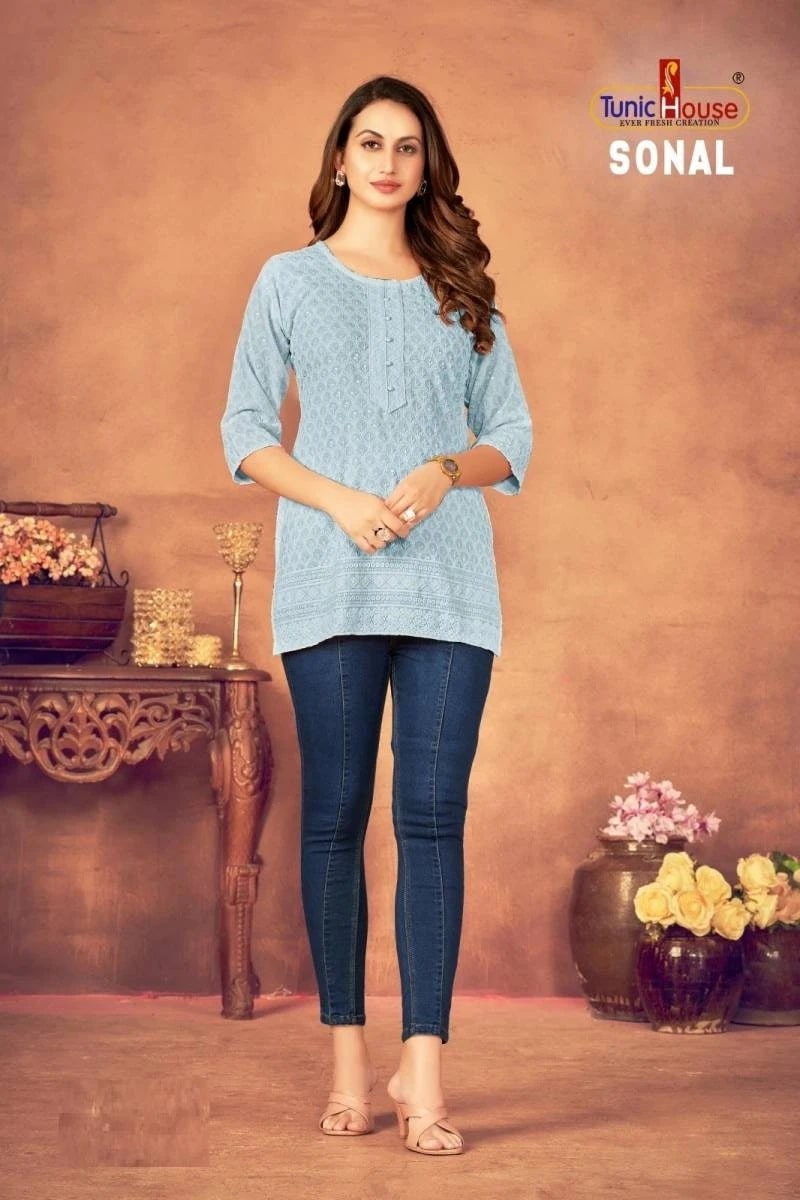 Tunic House Sonal Designer Short Top Collection