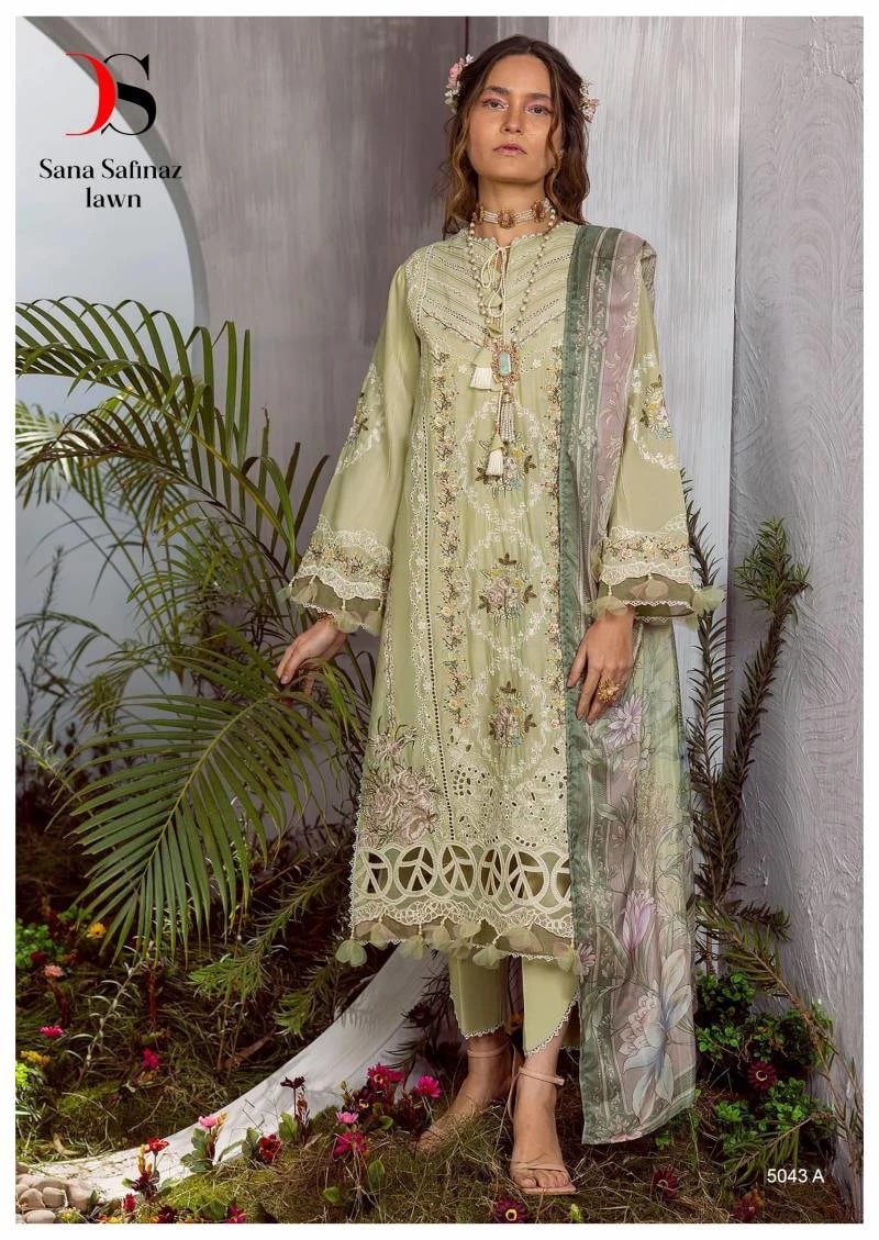 Deepsy Sana Safinaz Lawn 5043 A To E Pakistani Suits