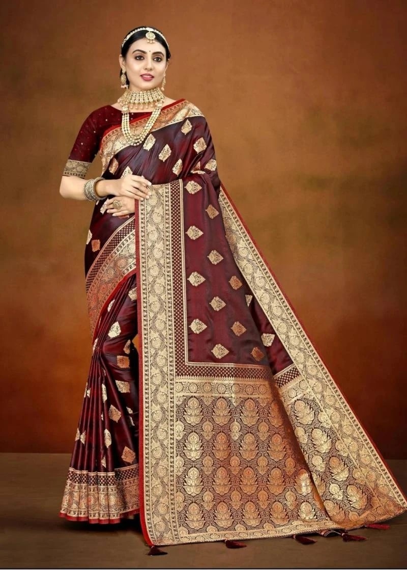 Ronisha Leon Banarasi Silk Saree Collection