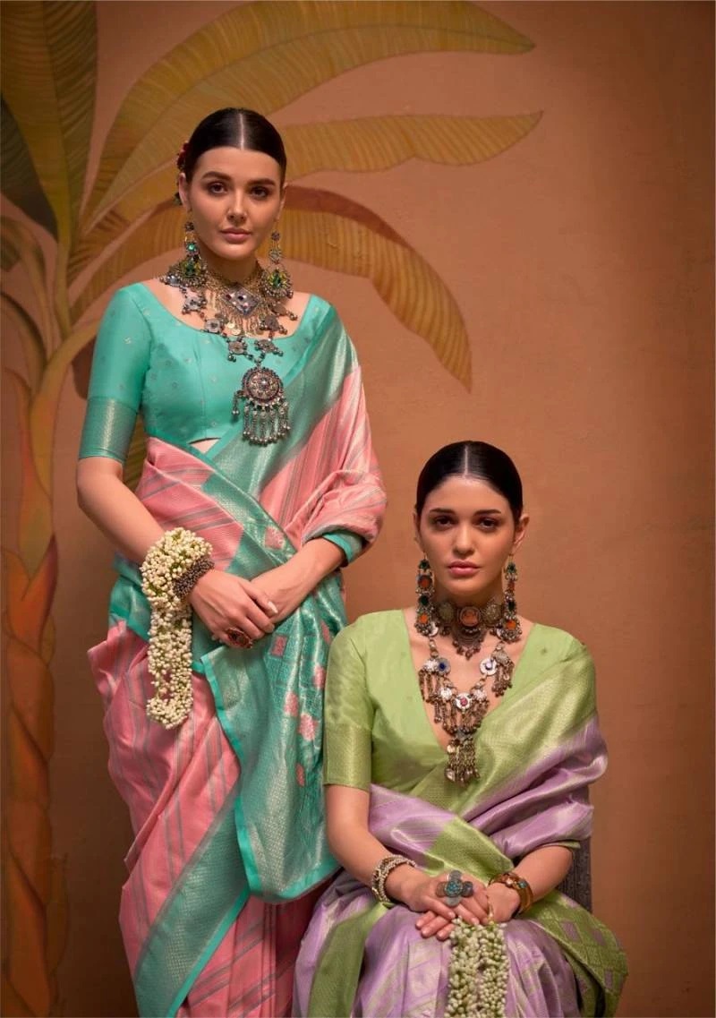 Rajbeer Kalamari Handloom Silk Saree Collection