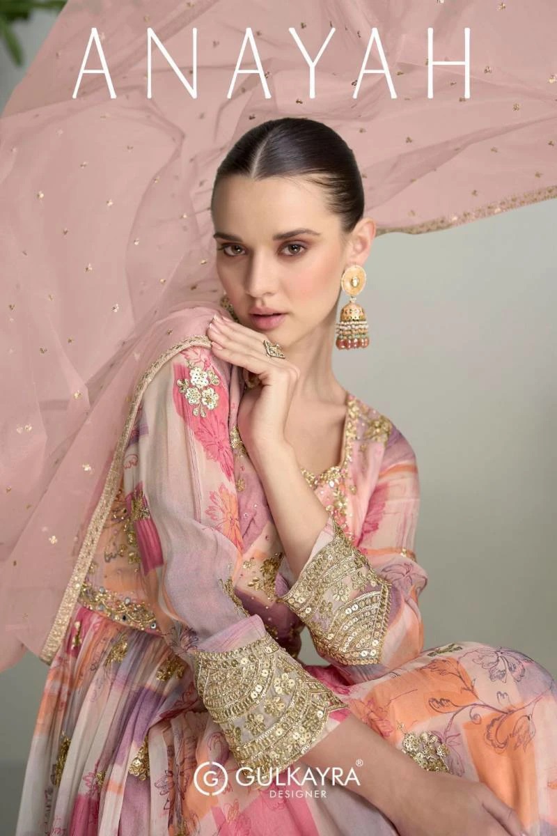 Gulkayra Anayah Designer Gown With Dupatta Collection