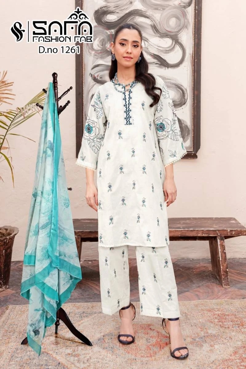 Safa Fashion Fab 1261 Ready Made Pakistani Dress