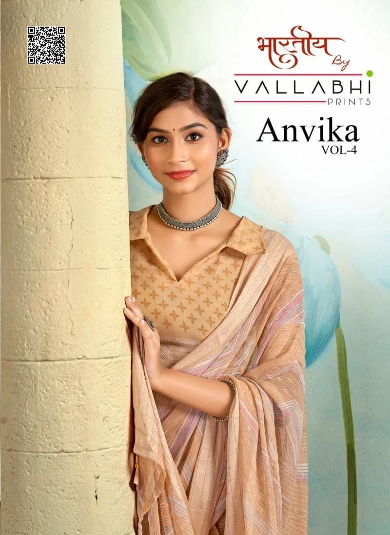 Vallabhi Anvika Vol 4 Printed Saree Collection