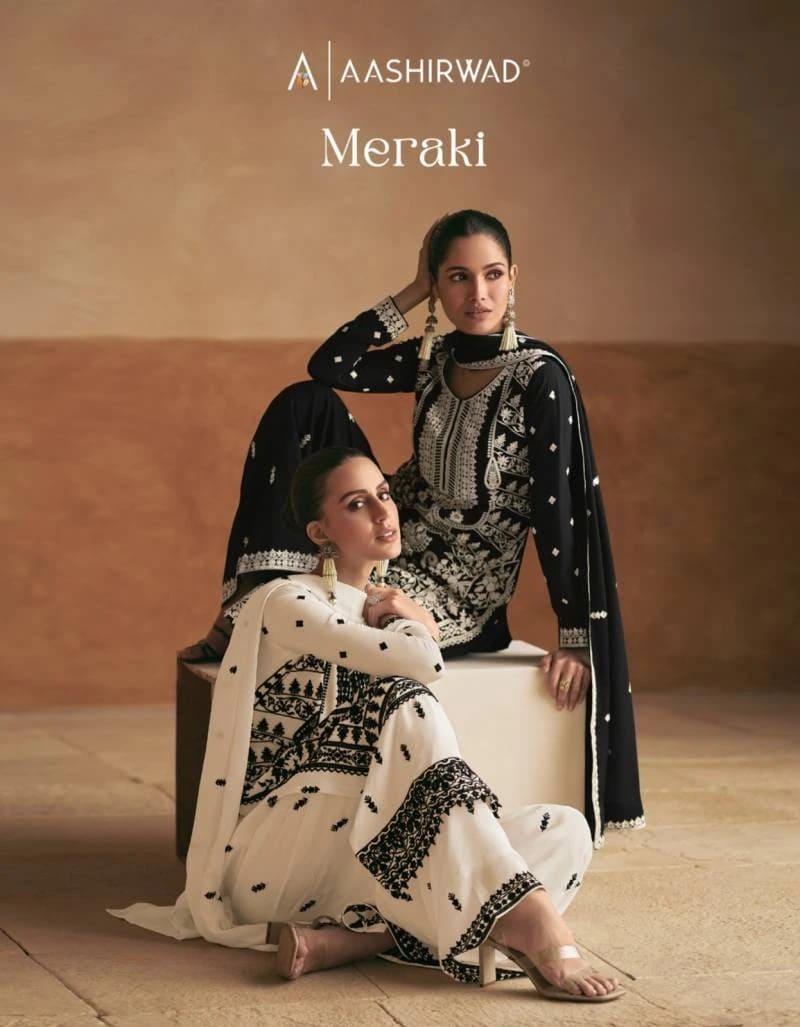 Aashirwad Meraki Silk Premium Suits Collection