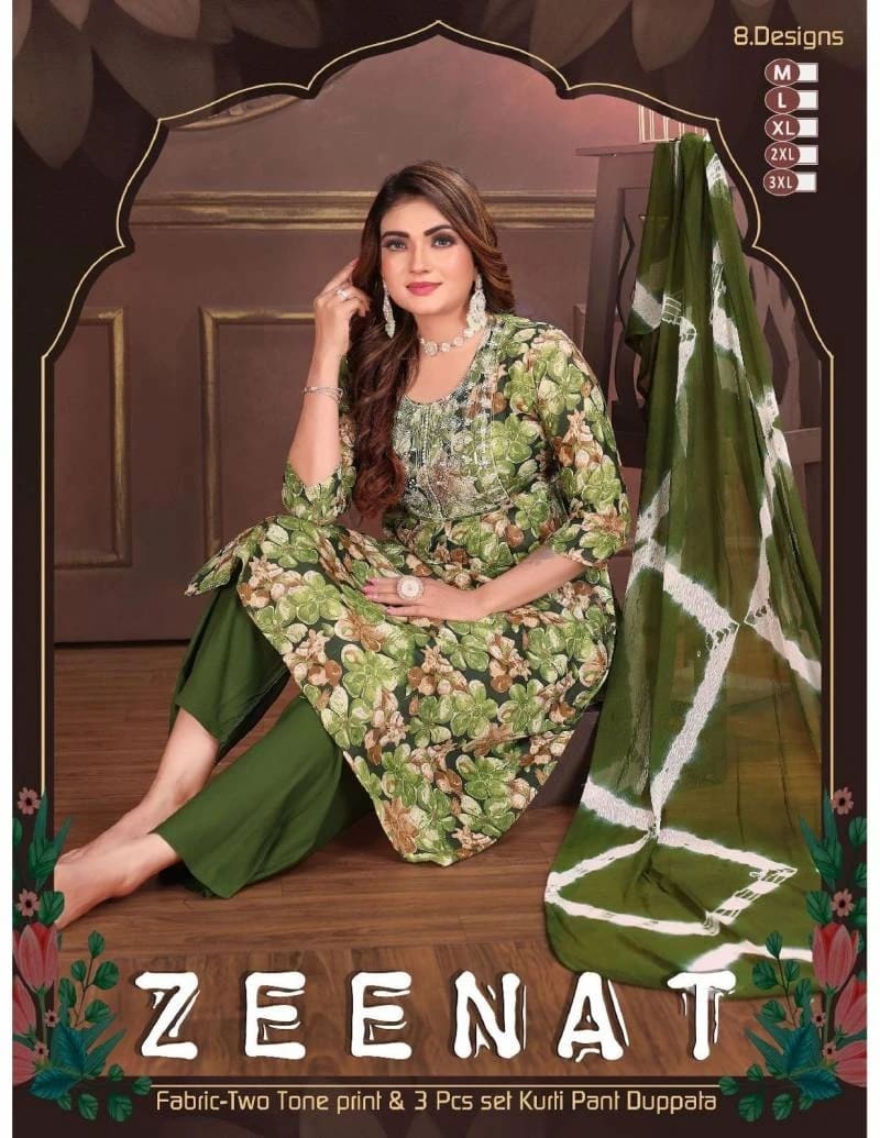 Fashion Talk Zeenat Ready Made Printed Dress