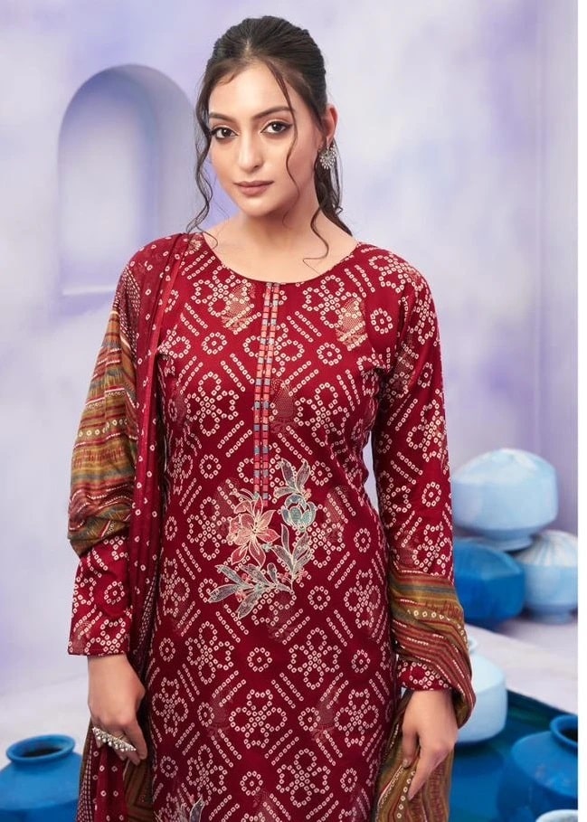 Mumtaz Ruhani Embroidery Dress Material
