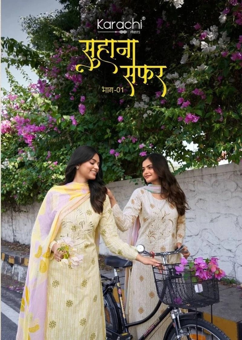 Kesar Suhana Safar Vol 1 Cotton Dress Material Collection