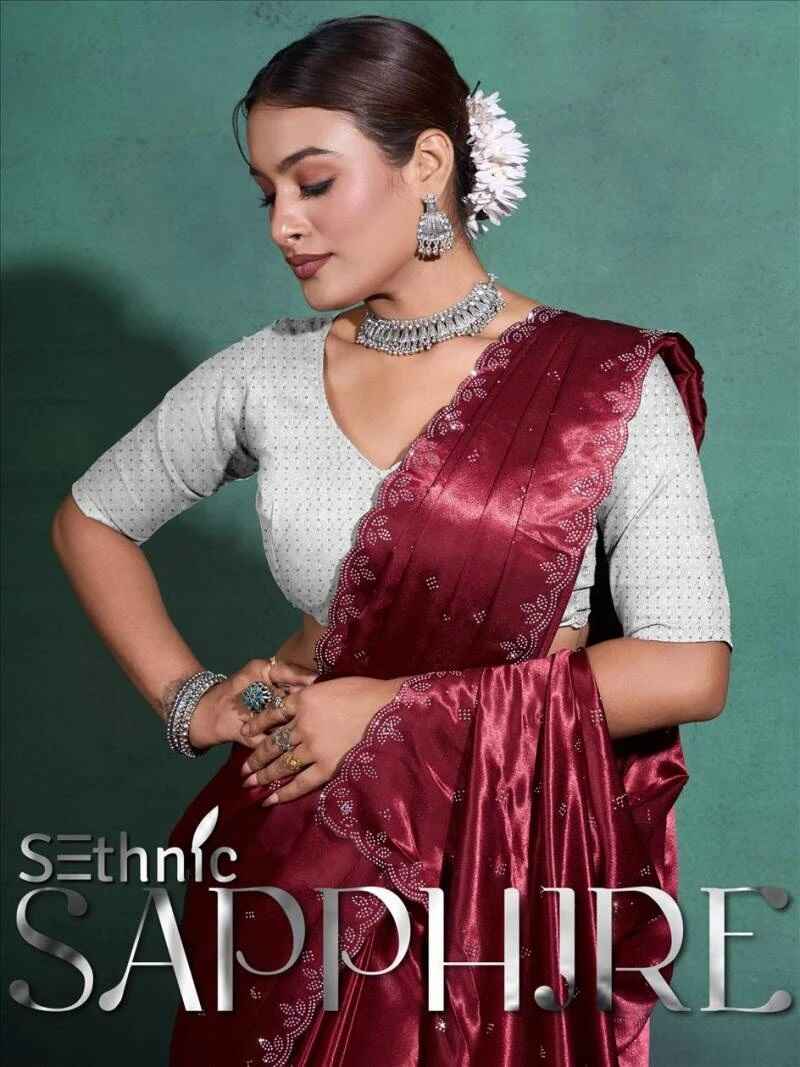 Sethnic Sapphire Silk Designer Saree Collection