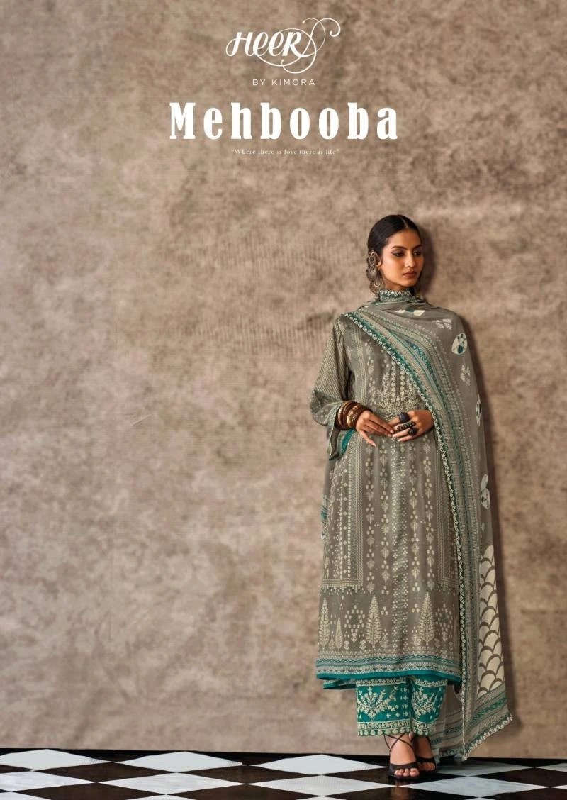 Kimora Heer Mehbooba Digital Printed Salwar Suits