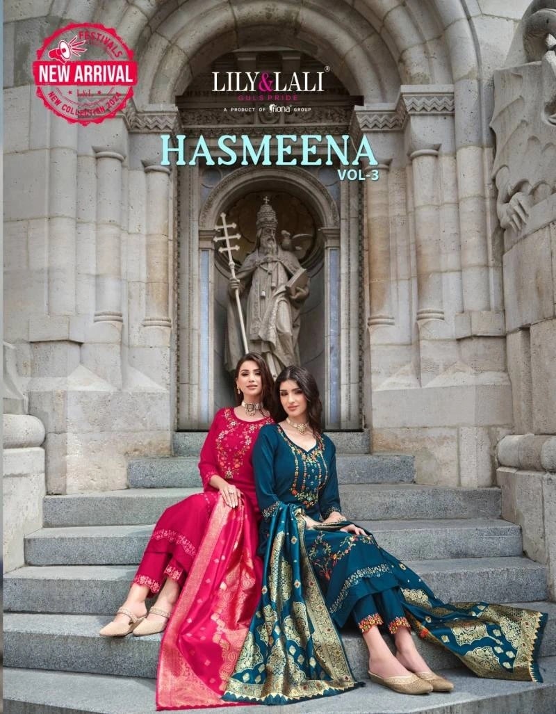 Lily And Lali Hasmeena Vol 3 Designer Ready made Collection