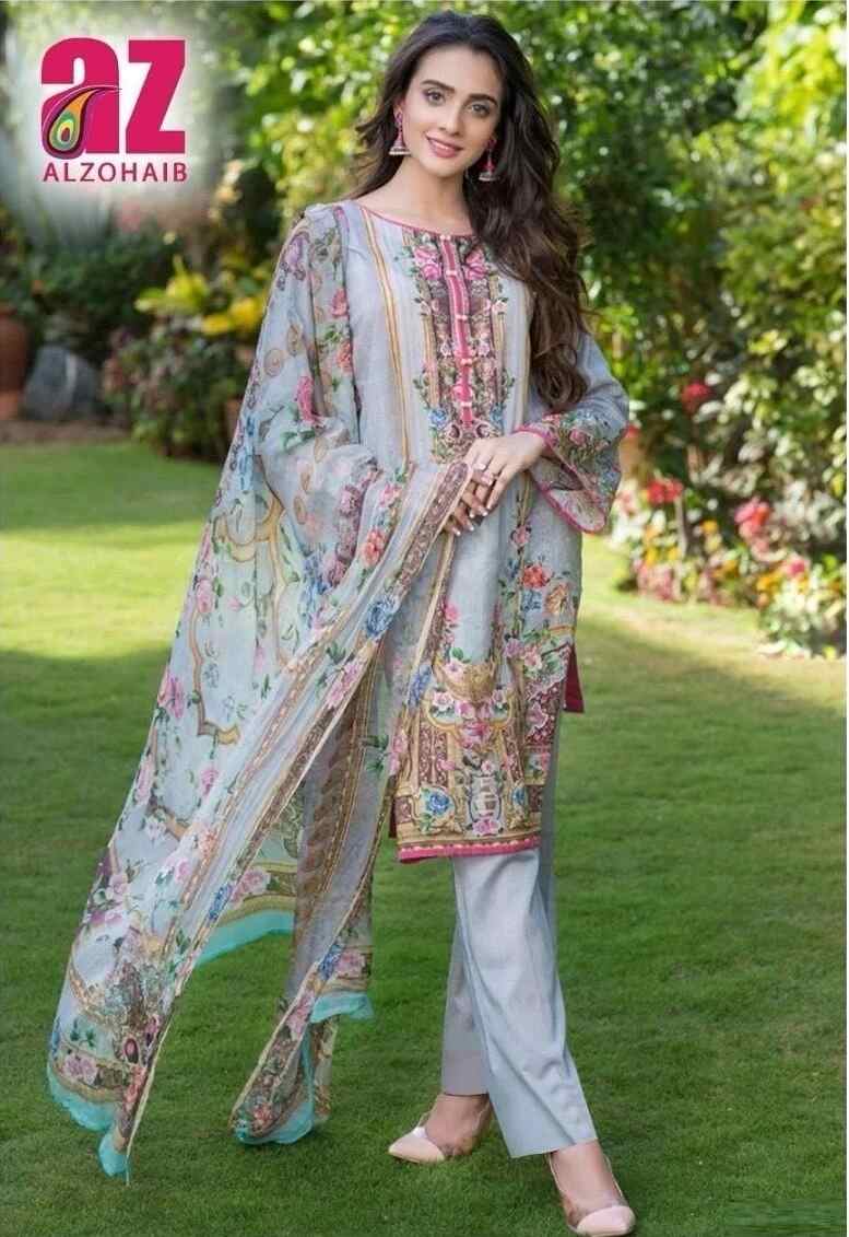 Alzohaib Zoohra Vol 1 Ready Made Cotton Dress Collection
