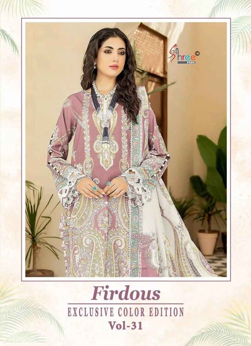 Shree Firdous Color Edition Vol 31 Pakistani Suits