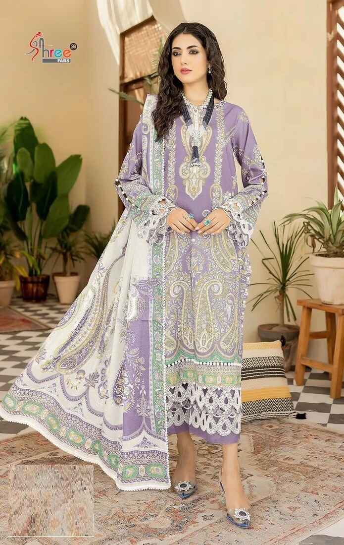 Shree Firdous Color Edition Vol 31 Pakistani Suits Chiffon Dupatta