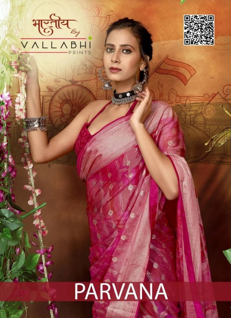 Vallabhi Parvana Designer Saree Collection