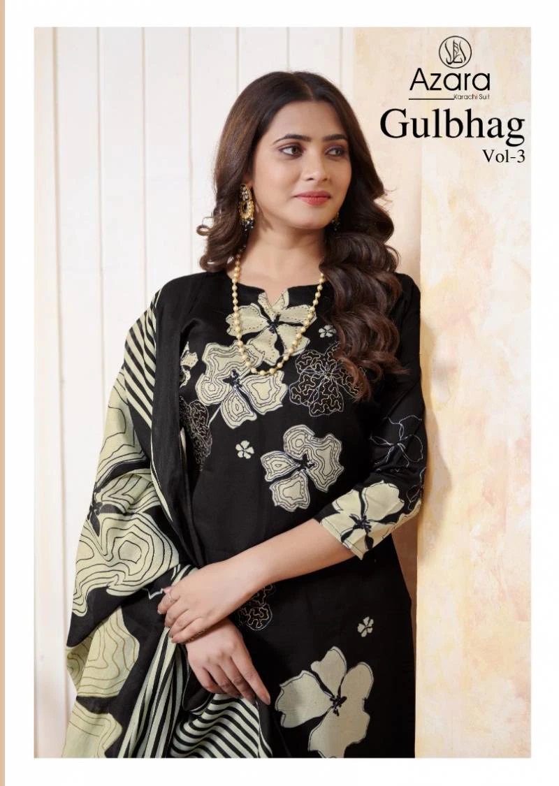 Radhika Azara Gulbhag Vol 3 Cotton Dress Material