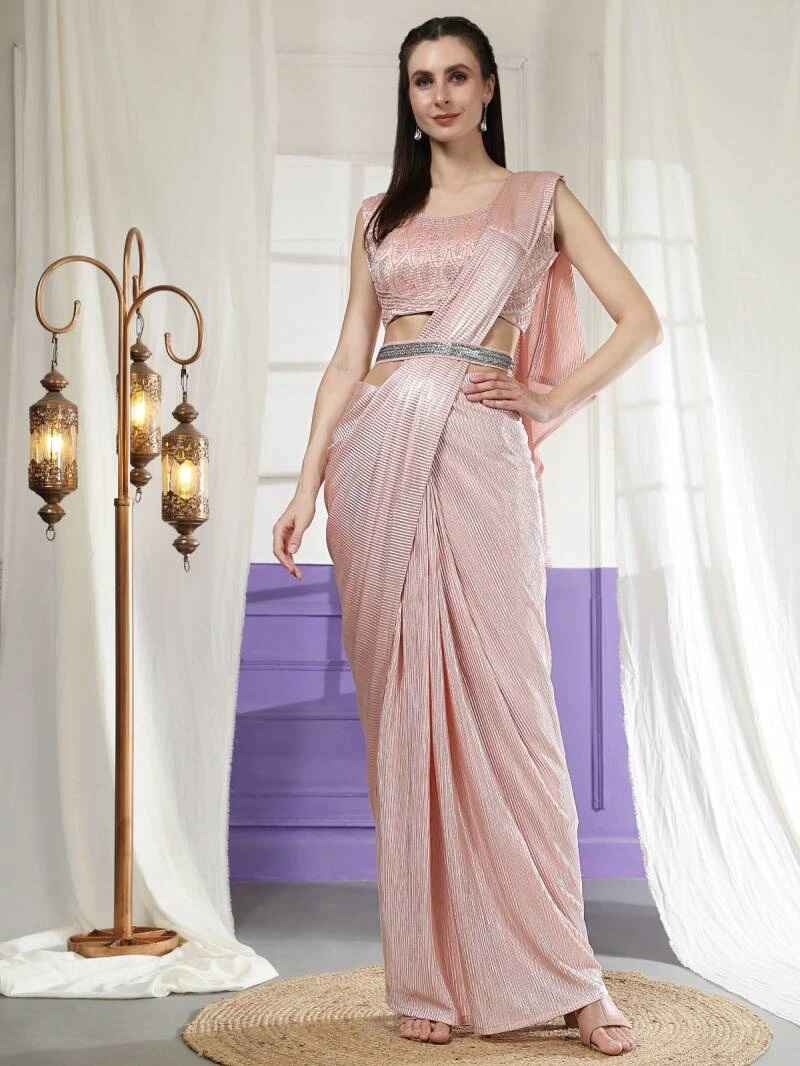 Amoha Trendz A328 Ready To Wear Designer Saree