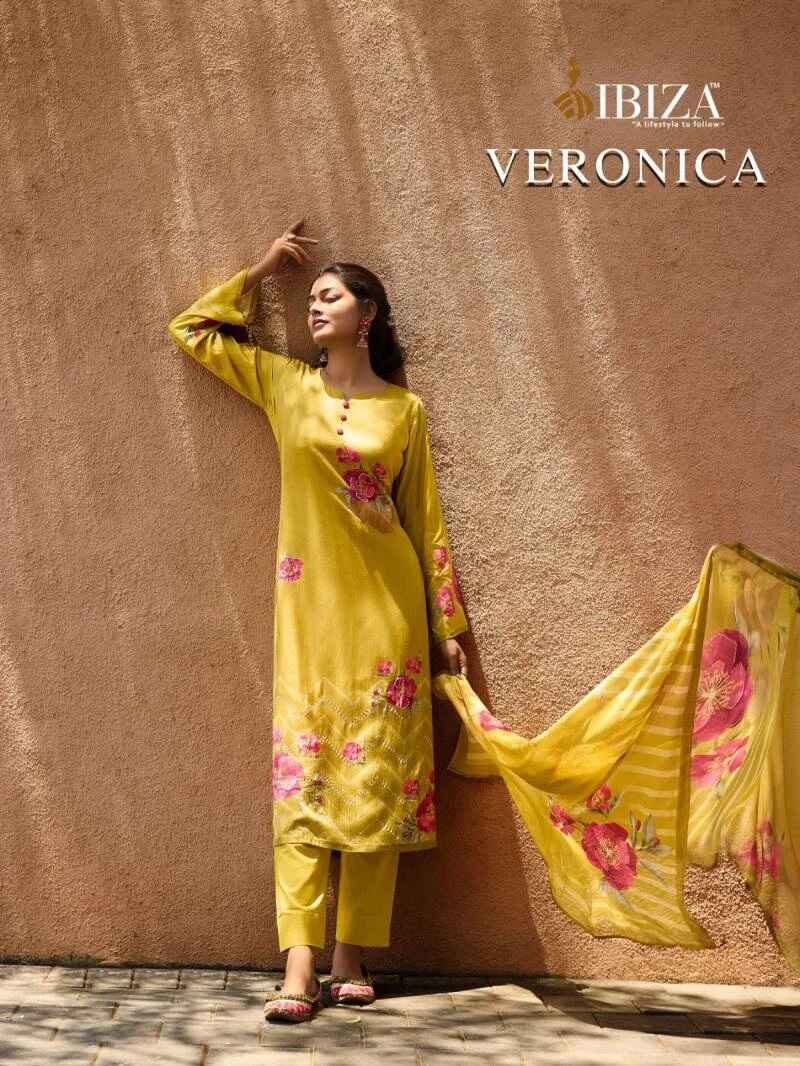 Ibiza Veronica Muslin Printed Salwar Suits Collection