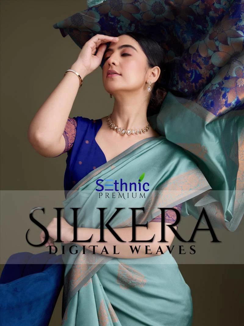 Sethnic Silkera Designer Banarasi Silk Saree Collection