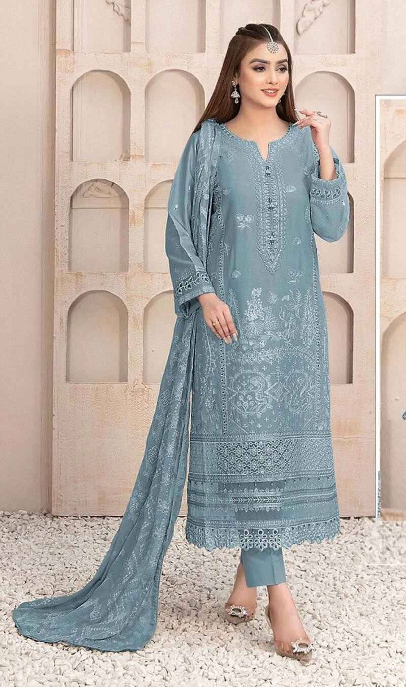 Mah E Rooh 5115 A To L Georgette Salwar Suits Collection